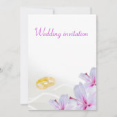 Faire-part de mariage (Devant)