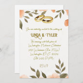 " FAIRE-PART DE MARIAGE " (Devant / Derrière)