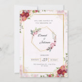 faire-part de mariage (Dos)