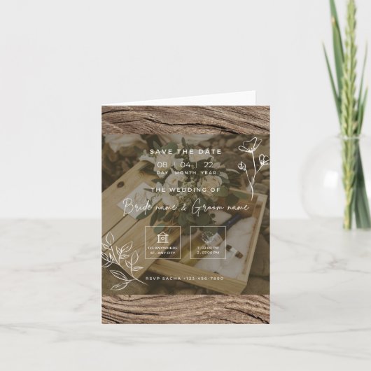 faire-part de mariage (Devant)