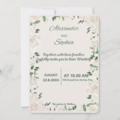 Faire-part de mariage (Devant)