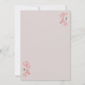 faire-part de mariage (Dos)