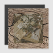 faire-part de mariage (Devant / Derrière)