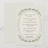Faire-part de mariage (Devant / Derrière)