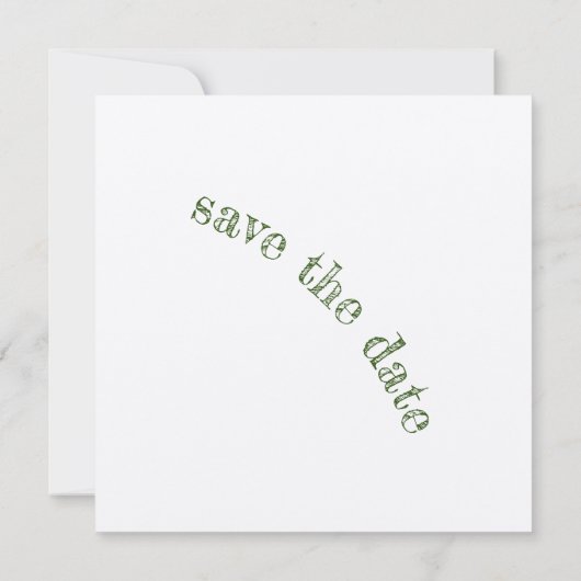 Faire-part de mariage (Dos)