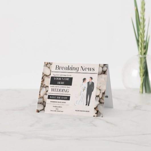 faire-part de mariage (Devant)