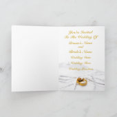 Faire-part de mariage (Intérieur)