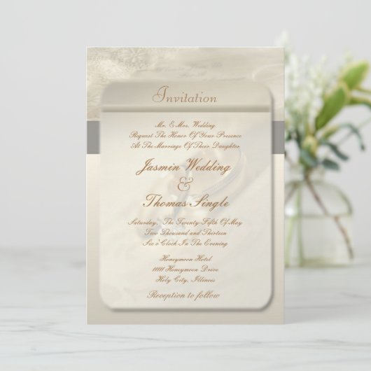 Faire-part de mariage (Debout devant)