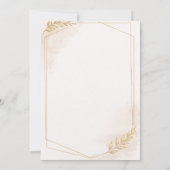faire-part de mariage (Dos)