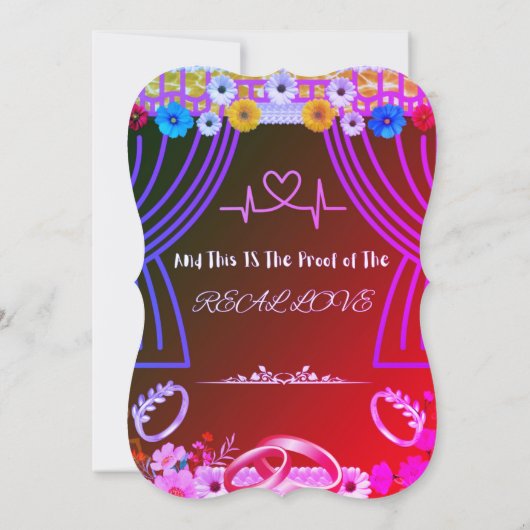 Faire-part de mariage (Dos)