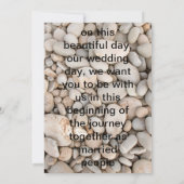 faire-part de mariage (Dos)