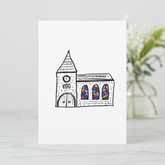 Faire-part de mariage (Debout devant)