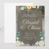 faire-part de mariage (Devant / Derrière)