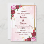 Faire-part de mariage (Devant)