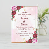 Faire-part de mariage (Debout devant)