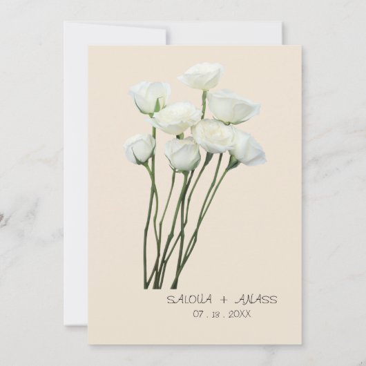 Faire-part de mariage (Dos)