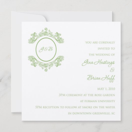 Faire-part de mariage (Devant)