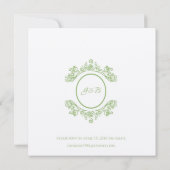 Faire-part de mariage (Dos)