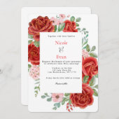 Faire-part de mariage (Devant / Derrière)