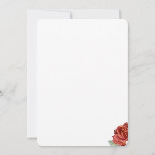 Faire-part de mariage (Dos)