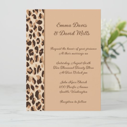 Faire-part de mariage (Debout devant)