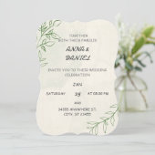 Faire-part de mariage (Debout devant)