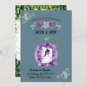 Faire-part de mariage (Devant / Derrière)