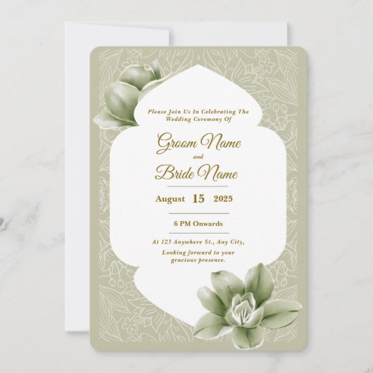 Faire-part de mariage (Devant)