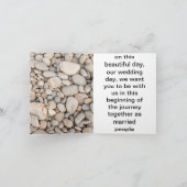 faire-part de mariage (Intérieur)