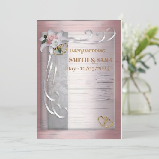 Faire-part de mariage (Debout devant)