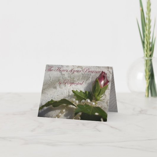 Faire-part de mariage (Devant)