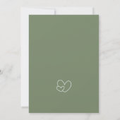 Faire-part de mariage (Dos)