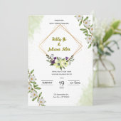 Faire-part de mariage (Debout devant)