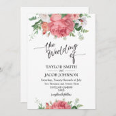 faire-part de mariage (Devant / Derrière)