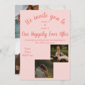 Faire-part de mariage (Devant / Derrière)