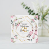 faire-part de mariage (Debout devant)