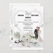 Faire-part de mariage (Devant / Derrière)