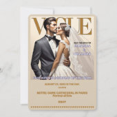 " FAIRE-PART DE MARIAGE " (Devant)