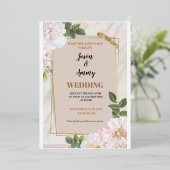 faire-part de mariage (Debout devant)