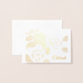 Faire-part de mariage (Devant avec enveloppe)