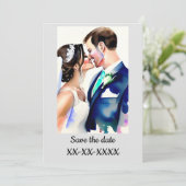 Faire-part de mariage (Debout devant)