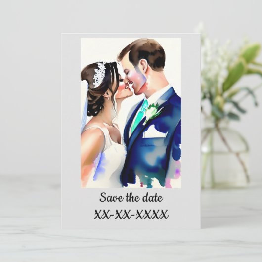 Faire-part de mariage (Debout devant)