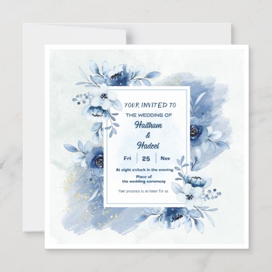 faire-part de mariage (Recto)