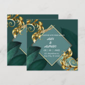 FAIRE-PART DE MARIAGE (Devant / Derrière)