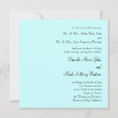 Faire-part de mariage (Devant)