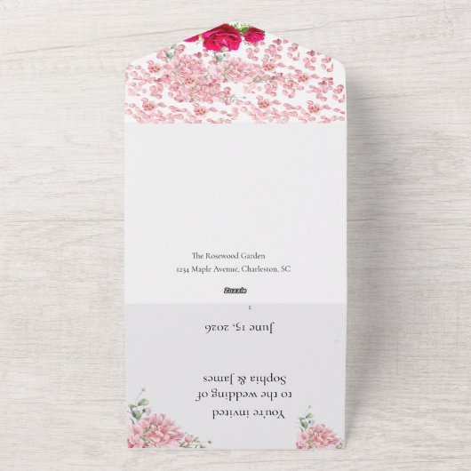 Faire-part de mariage (Dehors)