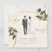 faire-part de mariage (Devant)