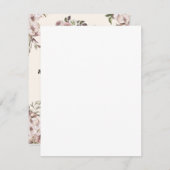 faire-part de mariage (Devant / Derrière)