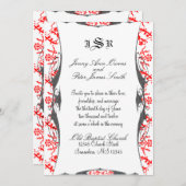 Faire-part de mariage (Devant / Derrière)