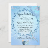 Faire-part de mariage (Devant / Derrière)